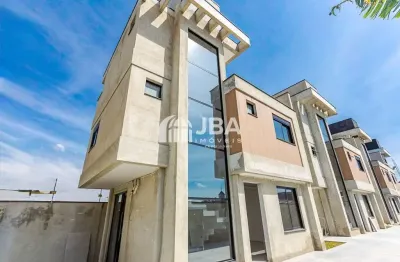 Casa em condomínio fechado com 3 quartos à venda na theodoro frederico schneider, 758, portão, curitiba, 150 m2 por r$ 1.150.000