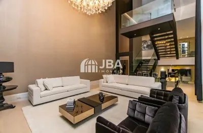 Casa em condomínio fechado com 3 quartos à venda na rua melão, 247, uberaba, curitiba, 550 m2 por r$ 5.950.000