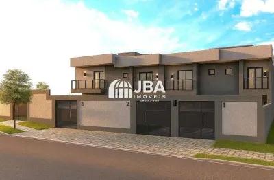 Casa com 3 quartos à venda na ayrton pizzatto gusi, 584, xaxim, curitiba, 92 m2 por r$ 600.000