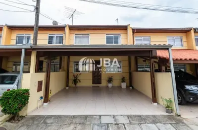 Casa em condomínio fechado com 2 quartos à venda na rua paulo setúbal, 4553, boqueirão, curitiba, 110 m2 por r$ 490.000