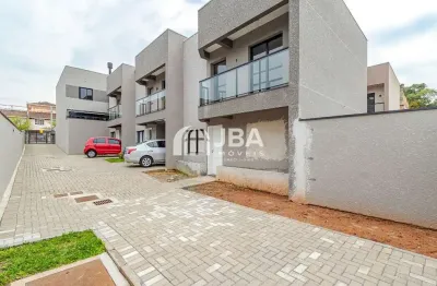 Casa em condomínio fechado com 3 quartos à venda na rua joão barwik, 75, cachoeira, curitiba, 92 m2 por r$ 580.000