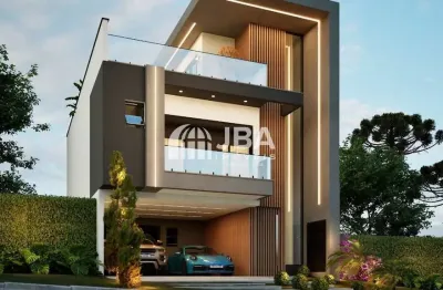 Casa em condomínio fechado com 3 quartos à venda na rua fernando de noronha, 2590, santa cândida, curitiba, 219 m2 por r$ 1.749.000