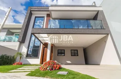 Casa em condomínio fechado com 3 quartos à venda na rua adão lauro vargas, 359, uberaba, curitiba, 190 m2 por r$ 1.680.000