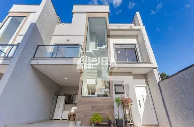 Casa em condomínio fechado com 3 quartos à venda na general severiano da fonseca, 103, uberaba, curitiba, 151 m2 por r$ 1.060.000