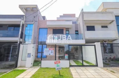 Casa em condomínio fechado com 3 quartos à venda na rua júlio zandoná, 883, xaxim, curitiba, 285 m2 por r$ 1.459.000