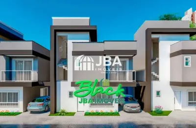 Casa em condomínio fechado com 3 quartos à venda na rua luiz delfino, 268, portão, curitiba, 120 m2 por r$ 779.900