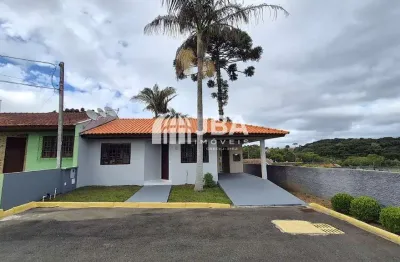 Casa em condomínio fechado com 2 quartos à venda na rua josé de paiva vidal, 1680, vila santa terezinha, campo largo, 49 m2 por r$ 359.000