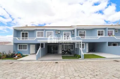 Casa em condomínio fechado com 3 quartos à venda na rua hipólito da costa, 2160, boqueirão, curitiba, 140 m2 por r$ 750.000