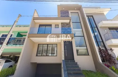 Casa em condomínio fechado com 3 quartos à venda na rua reinaldo stocco, 546, pinheirinho, curitiba, 239 m2 por r$ 1.250.000