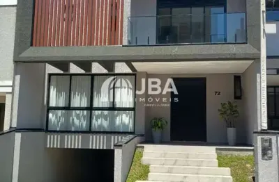 Casa em condomínio fechado com 3 quartos à venda na rua júlio zandoná, 883, alto boqueirão, curitiba, 256 m2 por r$ 1.890.000
