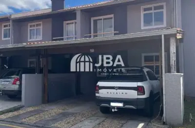 Casa em condomínio fechado com 3 quartos à venda na rua arthur manoel iwersen, 550, boqueirão, curitiba, 99 m2 por r$ 492.000
