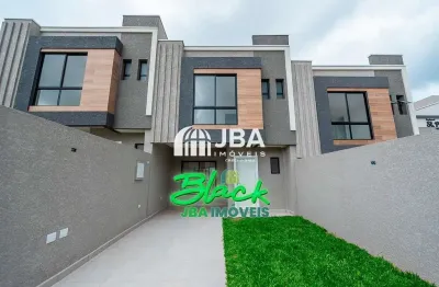 Casa com 3 quartos à venda na rua osmário machado, 345, xaxim, curitiba, 92 m2 por r$ 607.000