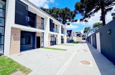 Casa em condomínio fechado com 3 quartos à venda na rua maestro carlos frank, 2185, alto boqueirão, curitiba, 119 m2 por r$ 860.000