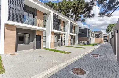 Casa em condomínio fechado com 3 quartos à venda na rua maestro carlos frank, 2185, alto boqueirão, curitiba, 119 m2 por r$ 860.000