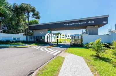 Terreno em condomínio fechado à venda na rua aníbal requião, 878, xaxim, curitiba, 180 m2 por r$ 680.000