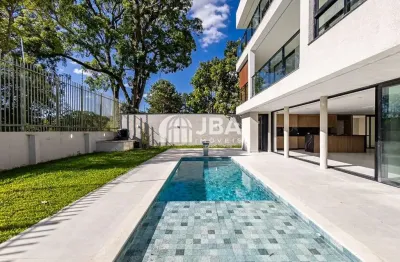 Casa em condomínio fechado com 4 quartos à venda na rua padre josé kentenich, 660, campo comprido, curitiba, 550 m2 por r$ 6.900.000