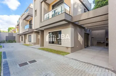 Casa em condomínio fechado com 3 quartos à venda na rua amazonas, 247, água verde, curitiba, 125 m2 por r$ 1.090.000