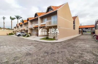 Casa em condomínio fechado com 3 quartos à venda na rua reinaldo thá, 353, cajuru, curitiba, 115 m2 por r$ 550.000