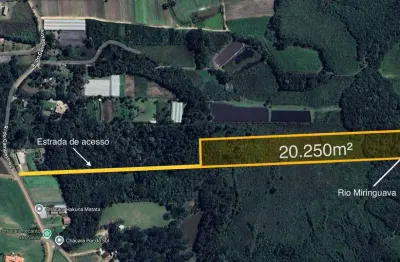 Chácara com 20.250 m² a apenas 15 km do centro de são josé dos pinhais!