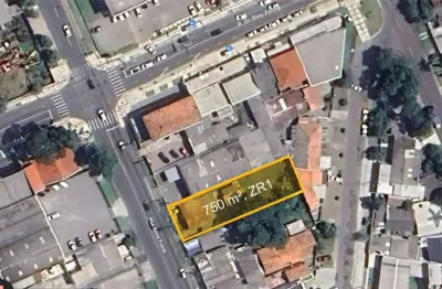 Terreno comercial zr1 de 770 m² - excelente localização no boqueirão