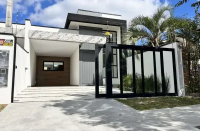 Casa de alto padrão com área gourmet – 135m² – são josé dos pinhais