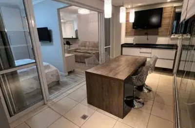 Studio 1 dormitório mobiliado no jardim anália franco 52m²