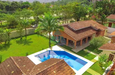Casa com 6 quartos, lagoinha - condomínio recanto da lagoinha, ubatuba, cod: 470