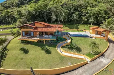 Casa com 6 quartos, lagoinha - condomínio recanto da lagoinha, ubatuba - r$ 3.85 mi, cod: 1599