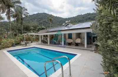 Casa com 5 quartos, lagoinha - condomínio recanto da lagoinha, ubatuba - r$ 3.4 mi, cod: 2673