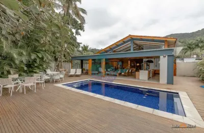 Casa com 5 quartos, praia do pulso, ubatuba - r$ 18 mi, cod: 2461