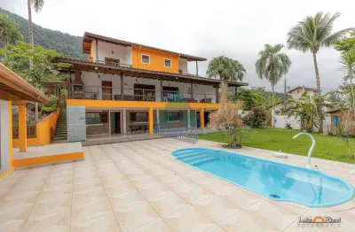 Casa com 5 quartos, lagoinha - condomínio samola, ubatuba - r$ 2.2 mi, cod: 1308
