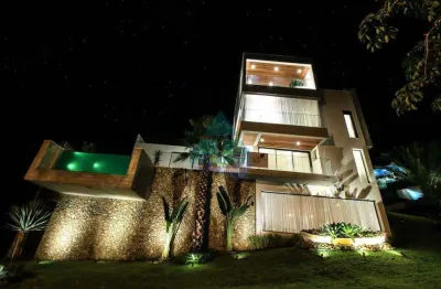 Casa com 5 quartos, Lagoinha - Condomínio Recanto da Lagoinha, Ubatuba - R$ 7 mi, Cod: 1002