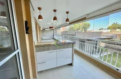 Apartamento com 3 dormitórios, 167 m² - venda por r$ 1.800.000,00 ou aluguel por r$ 9.860,00/mês - jardim esplanada - são josé dos campos/sp