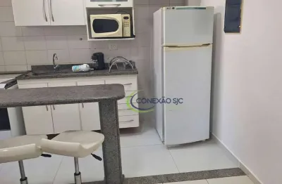 Apartamento com 1 dormitório para alugar, 45 m² por r$ 2.864,00/mês - vila adyana - são josé dos campos/sp
