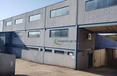 Galpão para alugar, 1280 m² por r$ 34.000,00/mês - chácaras reunidas - são josé dos campos/sp