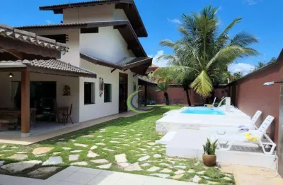 Casa com 5 dormitórios à venda, 550 m² por r$ 3.500.000,00 - barequeçaba - são sebastião/sp