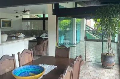 Casa com 5 dormitórios à venda, 550 m² por r$ 3.750.000,00 - barequeçaba - são sebastião/sp