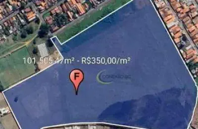 Área à venda, 101000 m² por r$ 35.500.000,00 - granjas santa terezinha - taubaté/sp