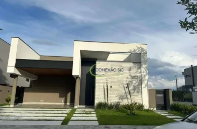 Casa com 4 dormitórios à venda, 278 m² por r$ 3.300.000,00 - condomínio residencial alphaville - são josé dos campos/sp