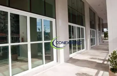 Sala comercial de 37,53 metros com 1 banheiro e 1 vaga de garagem