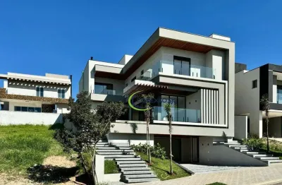 Sobrado com 5 dormitórios à venda, 400 m² por r$ 4.500.000,00 - condomínio residencial alphaville - são josé dos campos/sp