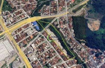 Área com 19345 m²  no litoral norte em caraguatatuba- venda por r$ 6.500.000 ou aluguel por r$ 20.000/mês