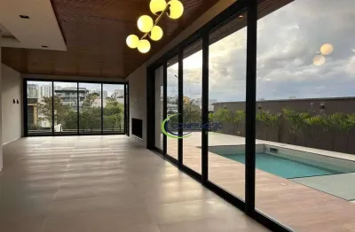 Sobrado com 4 dormitórios à venda, 465 m² por r$ 4.500.000,00 - condomínio residencial alphaville - são josé dos campos/sp