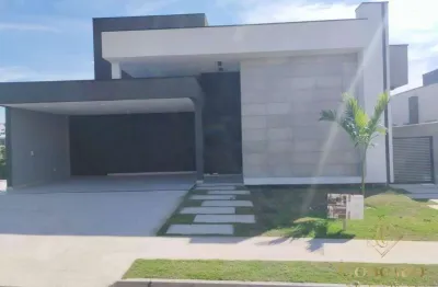 Casa nova com arquitetura moderna com 3 suítes e 2 vagas de garagem coberta