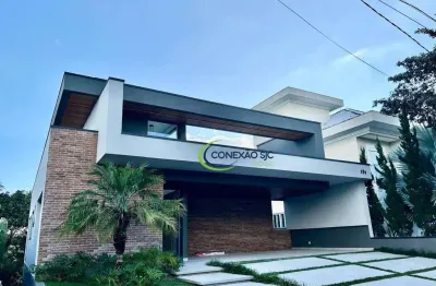 Sobrado com 4 dormitórios à venda, 584 m² por r$ 5.900.000,00 - condomínio residencial montserrat - são josé dos campos/sp
