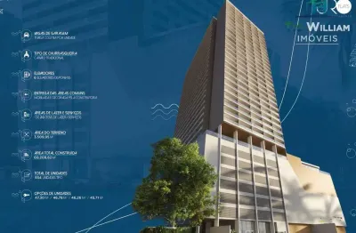 Flat com 1 quarto à venda na Avenida Presidente Castelo Branco, 6294, Tupi, Praia Grande
