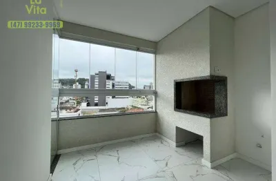 Apartamento com 3 dormitórios à venda, 83 m² por r$ 804.551 - vila nova - blumenau/sc - próximo a furb