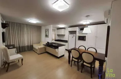 Apartamento com 1 dormitório para alugar, 68 m² por r$ 2.500/mês - centro - blumenau/sc