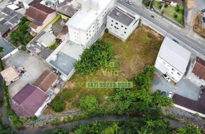 Terreno a venda com 1.614m² em excelente corredor de serviços, bairro fortaleza - blumenau sc | la vita imóveis