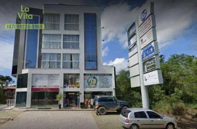 Sala para alugar, 86 m² por r$ 2.900,00/mês - bela vista - gaspar/sc